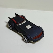 2012 HOT WHEELS The Batman Batmobile 01/08 Flat Black Red Stripe