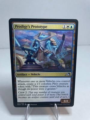 Prodigy's Prototype 231 Uncommon Kamigawa: Neon Dynasty Magic: The Gathering LP