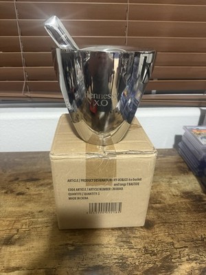 Hennessy XO Cognac Branded Small 1L Metal Ice Bucket With Tongs