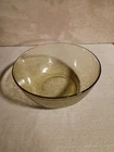 Vintage Madrid Federal Depression Glass 9 1/2” Serving Bowl Yellow Amber 1930's