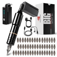 Maquina De Tatuaje Kit Para Tatuar Tattoo Rotativa Pluma Inalambrico PROFESIONAL