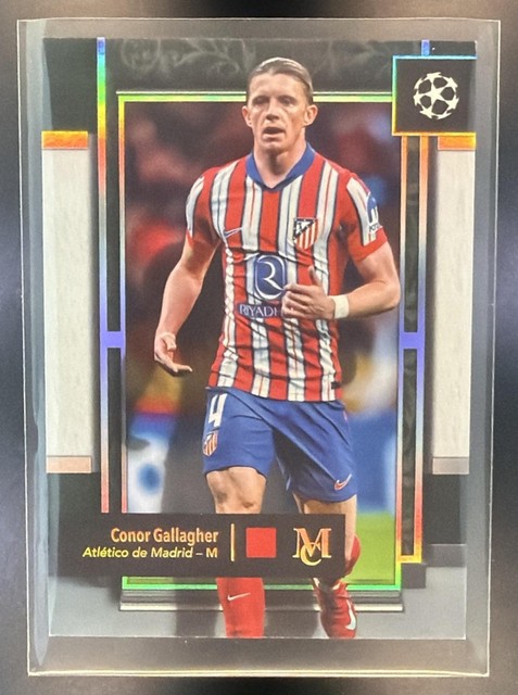 2024 Topps Museum Collection UEFA Club Competitions Conor Gallagher Ruby /25 #65