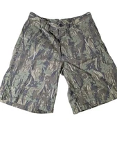 Rothco BDU Cargo Shorts Mens 34 Smokey Branch Camo Tactical Hunting Military