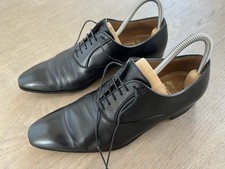 Garavati - Schnürschuhe Leder Schwarz, Größe 40.5