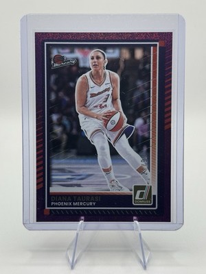 WNBA Diana Taurasi RC サインカード 💜 2025 WNBA Panini Donruss - Diana Taurasi #14 Purple Shimmer 21