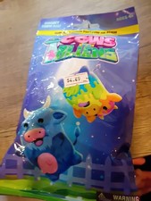 COWS VS ALIENS SURPRISE PLUSH TOY BIG LOT OF 2 BLIND BAGS NEW