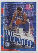 2020-21 Panini Donruss Optic Elite Dominators Blue Pulsar Prizm Joel Embiid 0z6a
