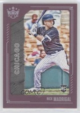 2021 Panini Diamond Kings Short Print Plum Framed Nick Madrigal #128 0i8b