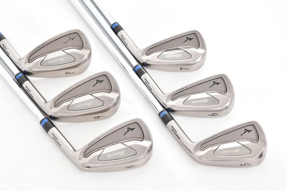 6Pcs MIZUNO MP-59 Iron set 5-6-7-8-9-P PW RH DG AMT X100 Extra Irons golf Club - Image 3 of 4