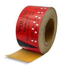 PSA Sandpaper Roll,Self Adhesive Sticky Back Longboard Sand Paper Continuous ...