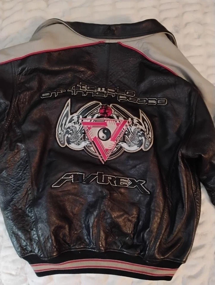 Chaqueta de cuero vintage avirex 3xl Foto 2 de 3