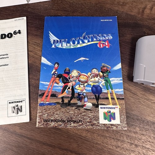 Pilotwings 64 (Nintendo 64, 1996) N64 Complete CIB In Shrink w/hang tag - Picture 3 of 18