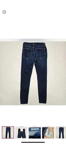 Rag & Bone Women's Dark Wash Denim Jeans Skinny Size 26