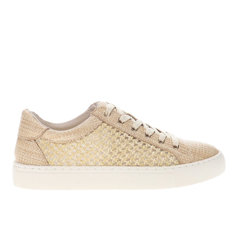 Corkys Keep Scrolling Lace Up  Womens Beige Sneakers Casual Shoes 51-0162-NATL