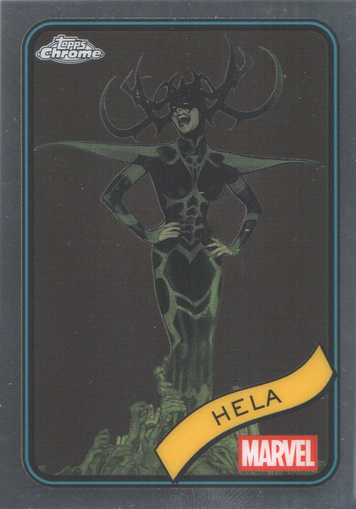 2025 Topps Chrome Marvel #79 Hela - NM-MT