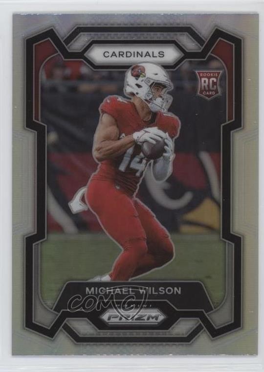 2023 Panini Prizm Rookies Silver Prizm Michael Wilson #303 1e80