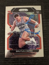 Brutus Creed Signed WWE 2022 Panini Prizm RC IP AUTO American Made