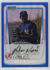 2011 Bowman Chrome Prospects Blue Refractor /250 Hector Noesi #BCP17 0q3