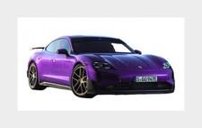 GT-SPIRIT GT520 PORSCHE TAYCAN TURBO 2023 PURPLE 1/18