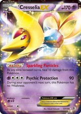 Cresselia EX - 67/149 - Pokemon Boundaries Crossed Black White Rare Card NM