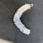 Vtg ½ Franc Swiss German 21 Coins Silver 1929 - 1958 Bracelet 63g — photo 8