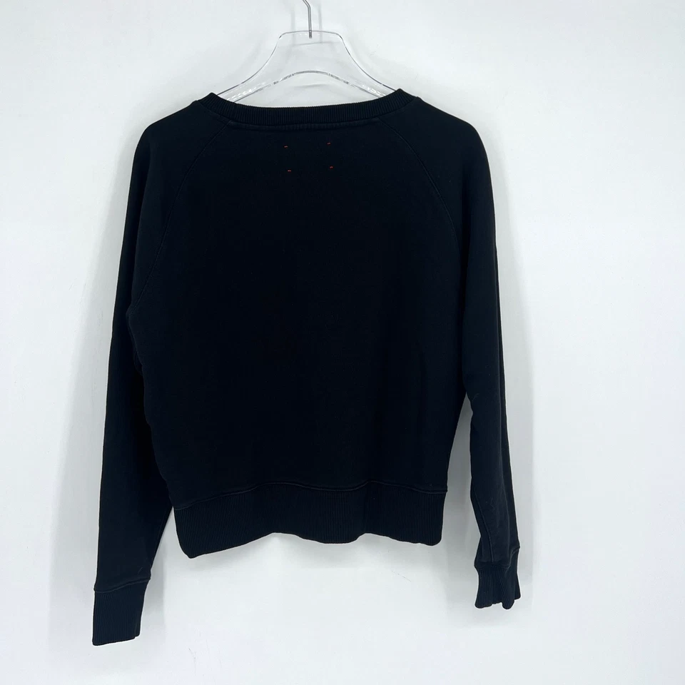 Sudadera District Vision Para Hombres S Negra Clásica Pullover Suéter Atleta Consciente Foto 2 de 4