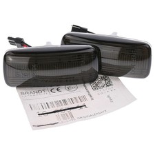 SEITEN BLINKER Blinkleuchten LED Schwarz für Audi A8 S8 D2 96-02 
