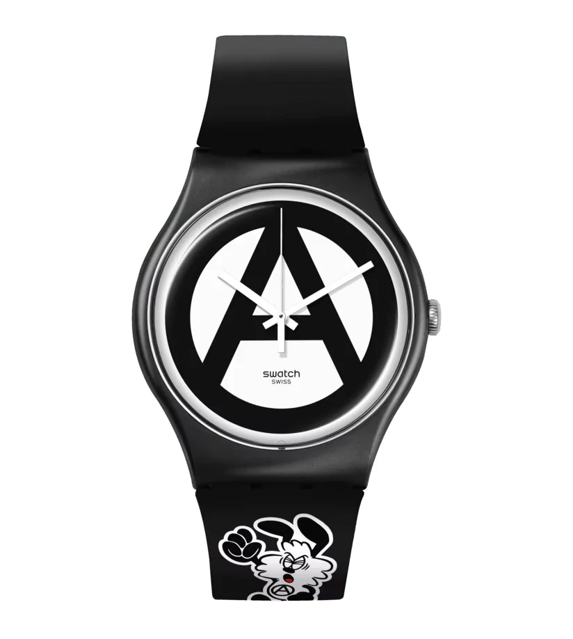 Swatch x VERDY Collection VICK BY VERDY Black SO29Z138 Japan NEW - image 2 of 4