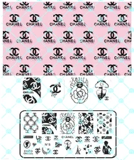 High- Quality Durable Stainless Steel Fashion Icon Nail Stamping Plate