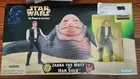 Jabba the Hutt & Han Solo, Star Wars POF, 1997, Kenner