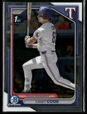 2024 Bowman Draft #BDC-66 Casey Cook Chrome