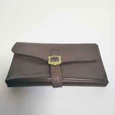 R D.M.Co- Leather JABARA WALLET Bellows Wallet Purse wine-red 5-0216G