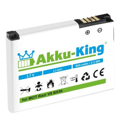 Akku-King Akku für Motorola Razr2 V9 Zine ZN5 BX50 CFNN7013 MotoRazr2 Batterie