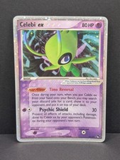 Celebi ex 017/017 Pop Series 2 Holo Ultra Rare Pokemon TCG Nintendo promo LP+