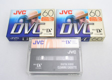 JVC MiniDV Digital Video Cleaning Cassette Mini Dv  2 JVC M-DV60DU DVM60ME