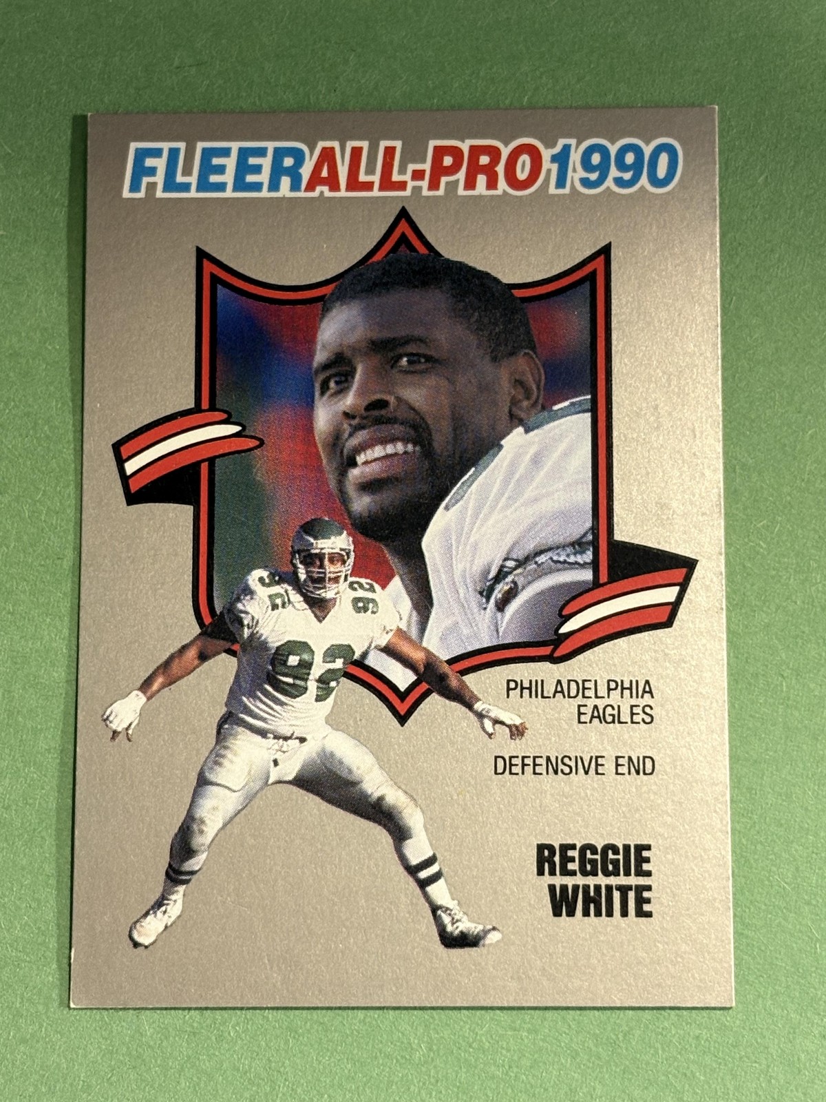 Reggie White #16 (Football Cards 1990 Fleer All Pro) — is it worth grading?