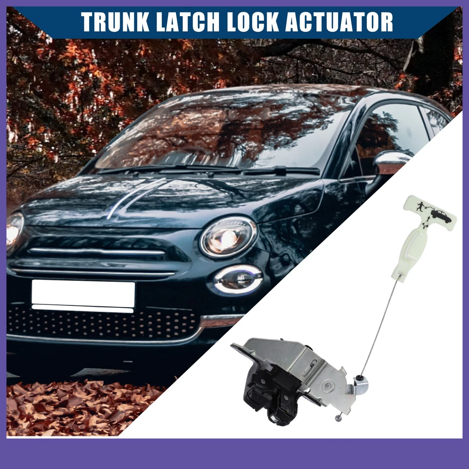 Actuador de bloqueo de pestillo de maletero personalizado para Fiat 500 2012-2019 NO.68084367AD Foto 2 de 4