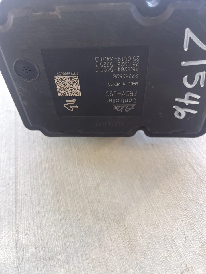 Conjunto de bomba módulo de control de freno antibloqueo ABS 2011-2016 Cadillac SRX 22752525 Foto 4 de 4