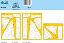 Special Hobby M72044 1:72 Saab SK-37 Viggen (Two Seater) Splinter Camo Paint Mas