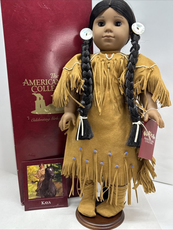 Pleasant Company KAYA American Girl Doll 2002 18" First Generation Original Box