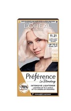L'Oreal Preference Permanent Colour 11.21 Ultra-Light Cool Pearl Blonde