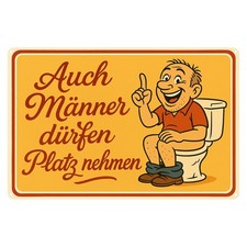 Toilet Rules Saying Metal Sign  20x30cm  Decorative Sign, Metal Sign