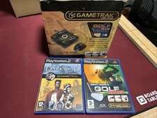 Gametrak Game System And Games Real World Golf And Dark Wind