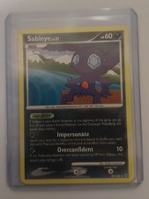 Sableye 48/100 Uncommon Stormfront Pokemon LP
