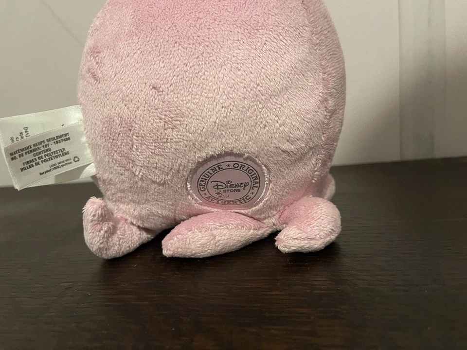 Disney Store Finding Nemo Pearl The Pink Octopus Soft 6” Plush Soft Toy - Image 2 of 2
