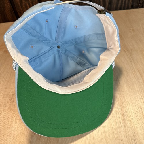 Vintage The Safeco Classic Golf Hat La Mode Light Blue Rope 80s 90s LPGA Womens - Picture 8 of 15