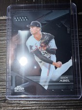 Topps 2026 Chrome Black Baseball Mick Abel Base Twins 148
