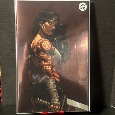 ABSOLUTE WONDER WOMAN #19 TALAVERA FOIL RED VIRGIN VARIANT LIMITED 1000