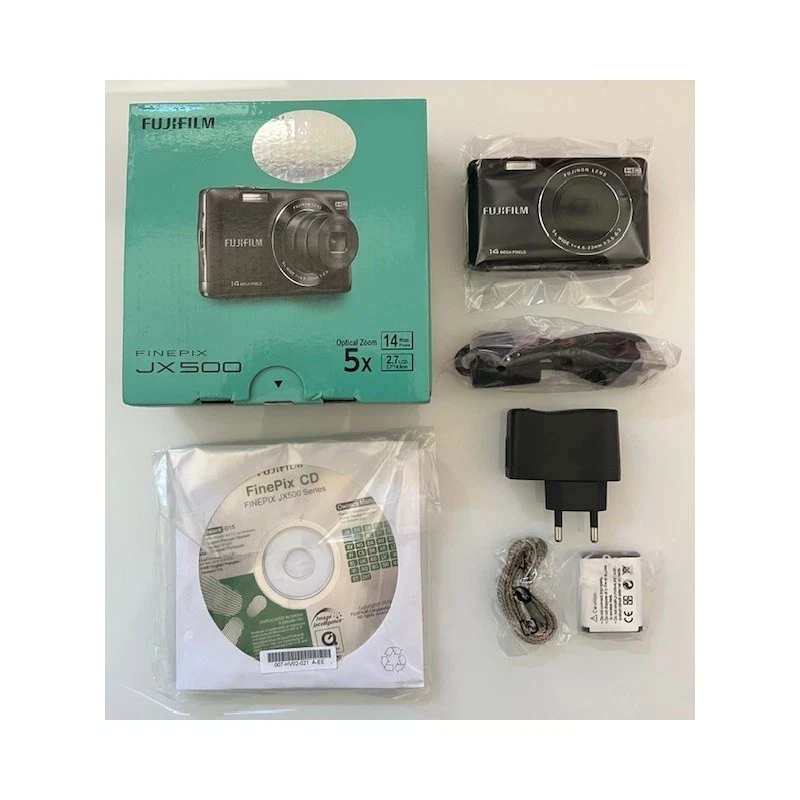 Fujifilm FinePix JX500 Noir 14 Mpix Zoom optique Fujinon 5x, photo 3 sur 3