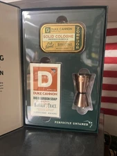 Duke Cannon Supply Co. Solid Cologne Bourbon + 10 Oz Soap + Shot Glass